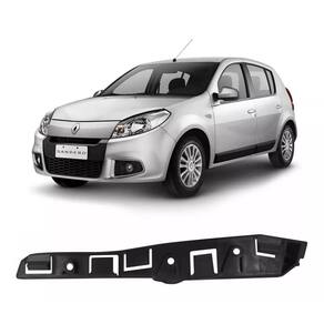 Guia Suporte Parachoque Sandero 2009 A 2013 Lado Esquerdo