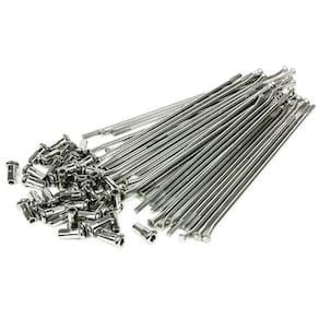 Raio Para Roda Jante Titan 1995-1999 Cg 1983 Today Kit Dianteiro + Traseiro 4Mm Cromado Shiver