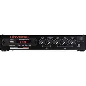 Amplificador 50W Rms Com Gongo Eletrônico Pro510 Hayonik