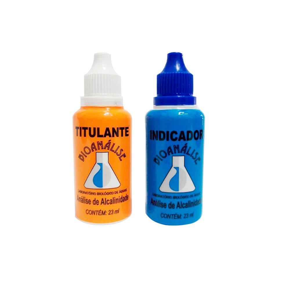 Kit Refil Solução Piscina T1 e T2 Alcalinidade Cris Água