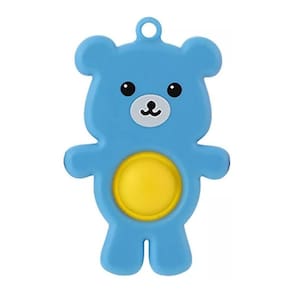 Simple Dimple 2 Fidget Toy Pop Bubble Sensorial Ursinho Blue