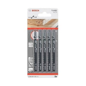 Lâmina Para Serra Tico Tico Madeira Bosch T144D 5 Peças