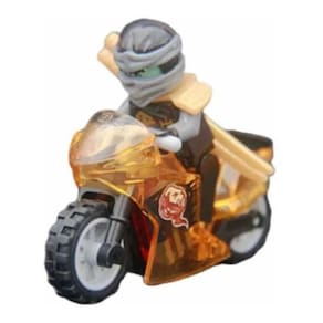 Blocos De Montar Boneco Moto Fantasma Cole Ninja Go Ninjago