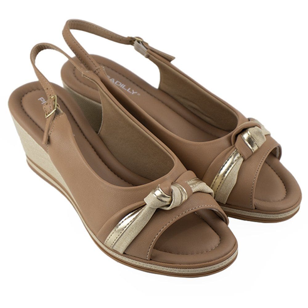 Anabela Piccadilly Capuccino Feminina