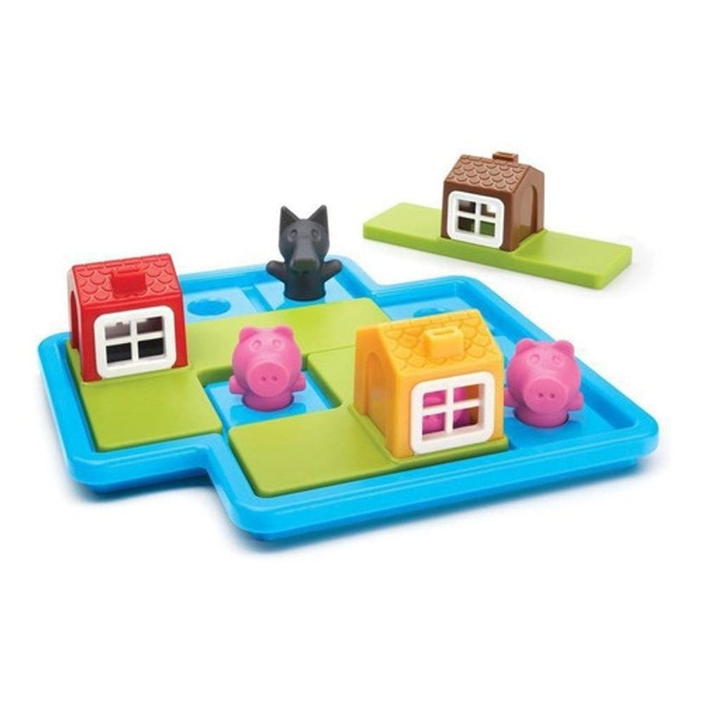 Brinquedo Três Porquinhos Jogo Raciocínio Smart Games
