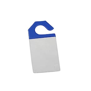 Crachá para veículos  cor azul  50 unidades