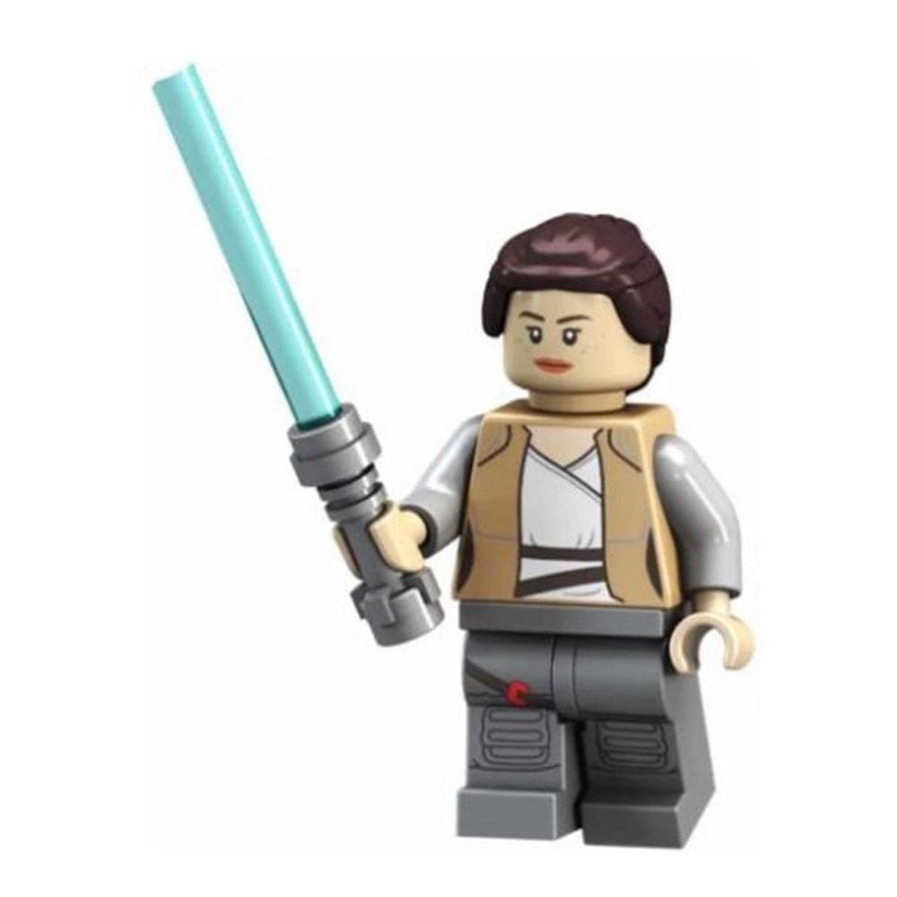Rey Star Wars Boneco Blocos De Montar
