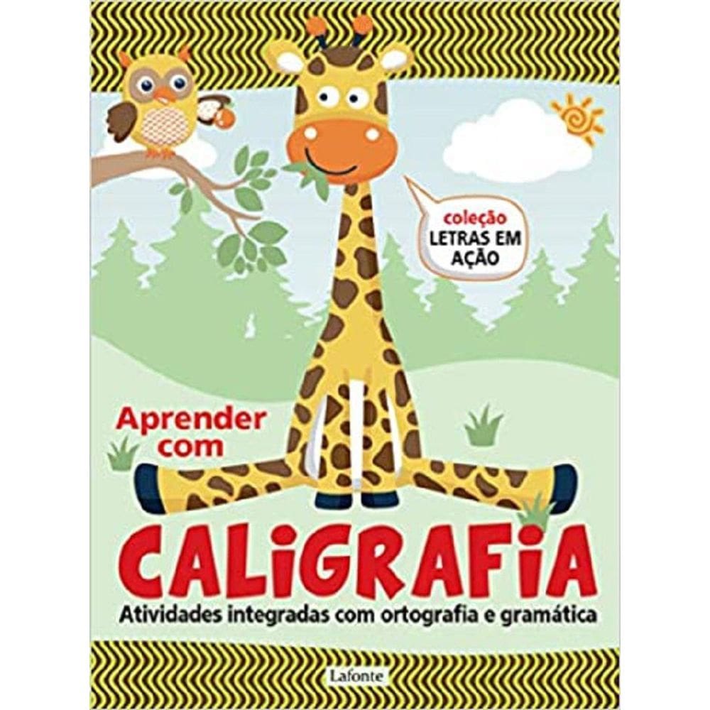 Livro Aprender Com Caligrafia