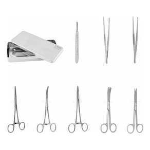 Abc - Kit Dissecação Estudante Medicina Veterinária Anatomia