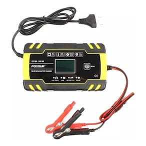 Carregador Portátil De Bateria Carro Automatica 12v 8a 24v4a
