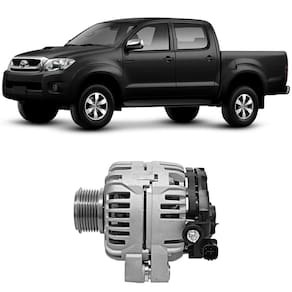 Alternador Hilux 2.5 3.0 16V 2005 a 2015 Turbo Diesel Bosch