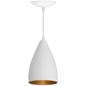 Luminária Pendente Inove Iluminação Alumínio 23,5cm 1m