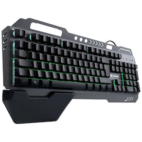 Teclado Gamer Vx Gaming Armor Abnt2 Multimidia Led 7 Cores