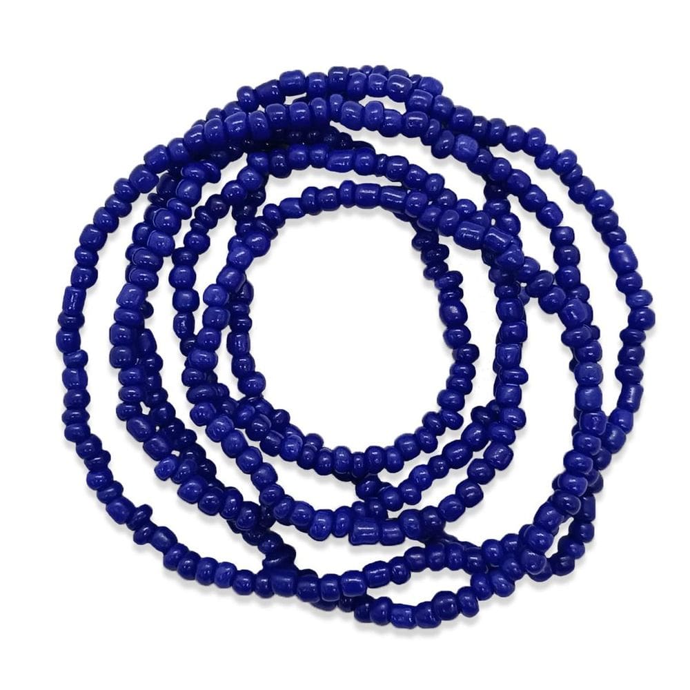 Guia Azul Marinho Fina de Proteção Contra Todo o Mal 50 cm