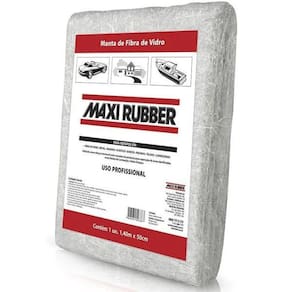 Manta Fibra Vidro 320G 1,40Mx0,50M Maxi Rubber