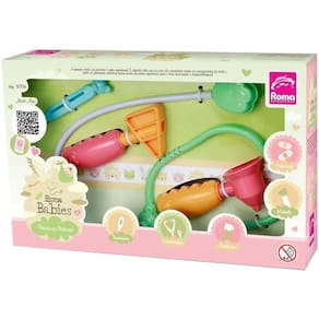 Brinquedo Para Reborn Conjunto Kit Visita Ao Pediatra Roma