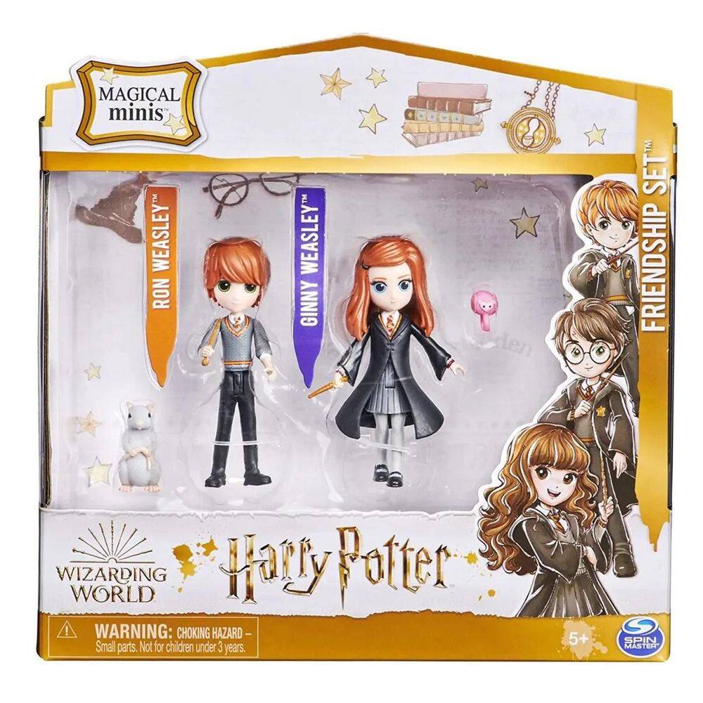 Bonecos Harry Potter Set Da Amizade Gina E Rony Weasley 2623