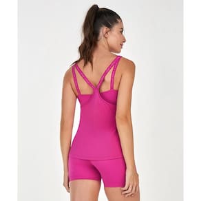 Regata Alto Giro Com Elastico Em V Feminina Ref:2431604