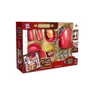 Menino Chefe Kit Cozinha Air Fryer Fruta Batedeira 19Peças