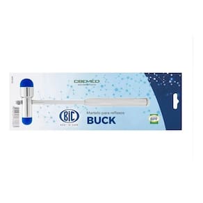 Martelo Neuro Fisio Buck Reflexos Com Pincel E Agulha