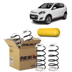 Par De Molas Gnv Traseira Fiat Palio Sporting Atractive