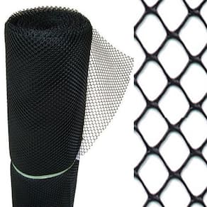 Tela Plástica para Obras 1,5m x 25m | Malha 13mm | Durável