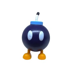 Super Mario - Boneco 2.5 Polegadas Colecionável - Bob-Bomb