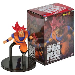 Action Figure Dragon Ball Super Goku Fes Super Saiajin God