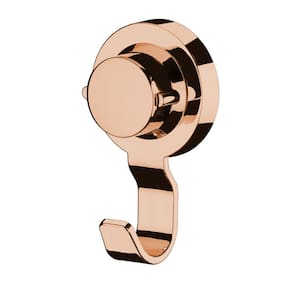 Gancho Multiuso Fixação A Vácuo Cor Rose Gold Marca Future