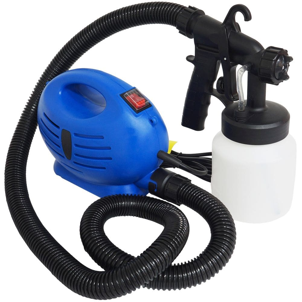 Aerógrafo Elétrico de Pintura Pulverizador Tinta Compressor 650W Importway Iwppp-6509 110v