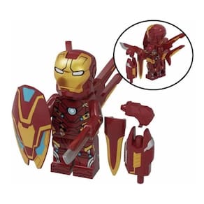 Homem De Ferro Mark 46 Limitada Boneco Blocos De Montar