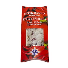 Sal de Banho Aromatizado Rosa Vermelha