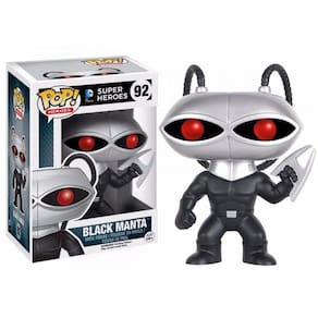Boneco Funko Pop Black Manta 92 Dc Comics Super Heroes