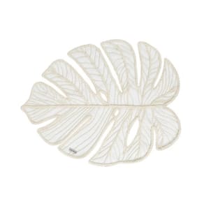 Lugar Americano Em Cordão Costela De Adão Off White 45cm Mameg