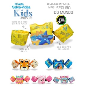 Colete Salva-Vidas Boia Infantil Homologado ProLife CK01