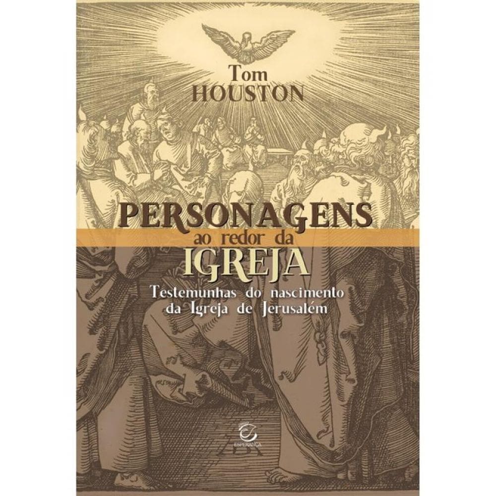 Personagens Ao Redor Da Igreja