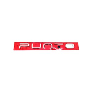 Emblema Punto Tampa Traseira 12 Em Diante 100205093