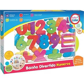 Banho Divertido De Números - Lider
