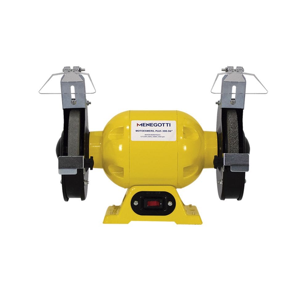 Motoesmeril 6" 300w Bivolt 1/2CV Plus 300 Menegotti