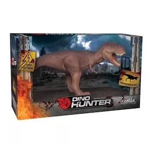 Dinossauro Tiranossauro Dino Hunter Card Brinquedo Infantil