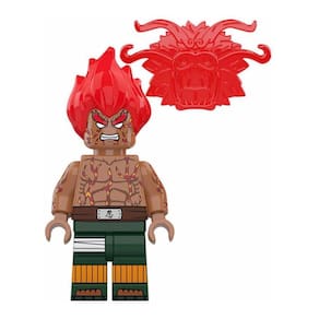 Boneco Blocos De Montar Might Guy Naruto