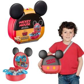 Maleta De Atividades Do Mickey Construtor Com Acessórios