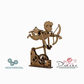 Cupido Mecânico - Quebra Cabeças Mecânico 3D - Darama