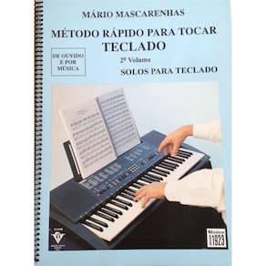 Método Rápido para Tocar Teclado - MÁRIO MASCARENHAS 2º Volume