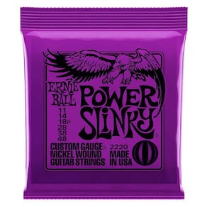 Encordoamento 011 2220 P Guitarra Power Slinky Ernie Ball