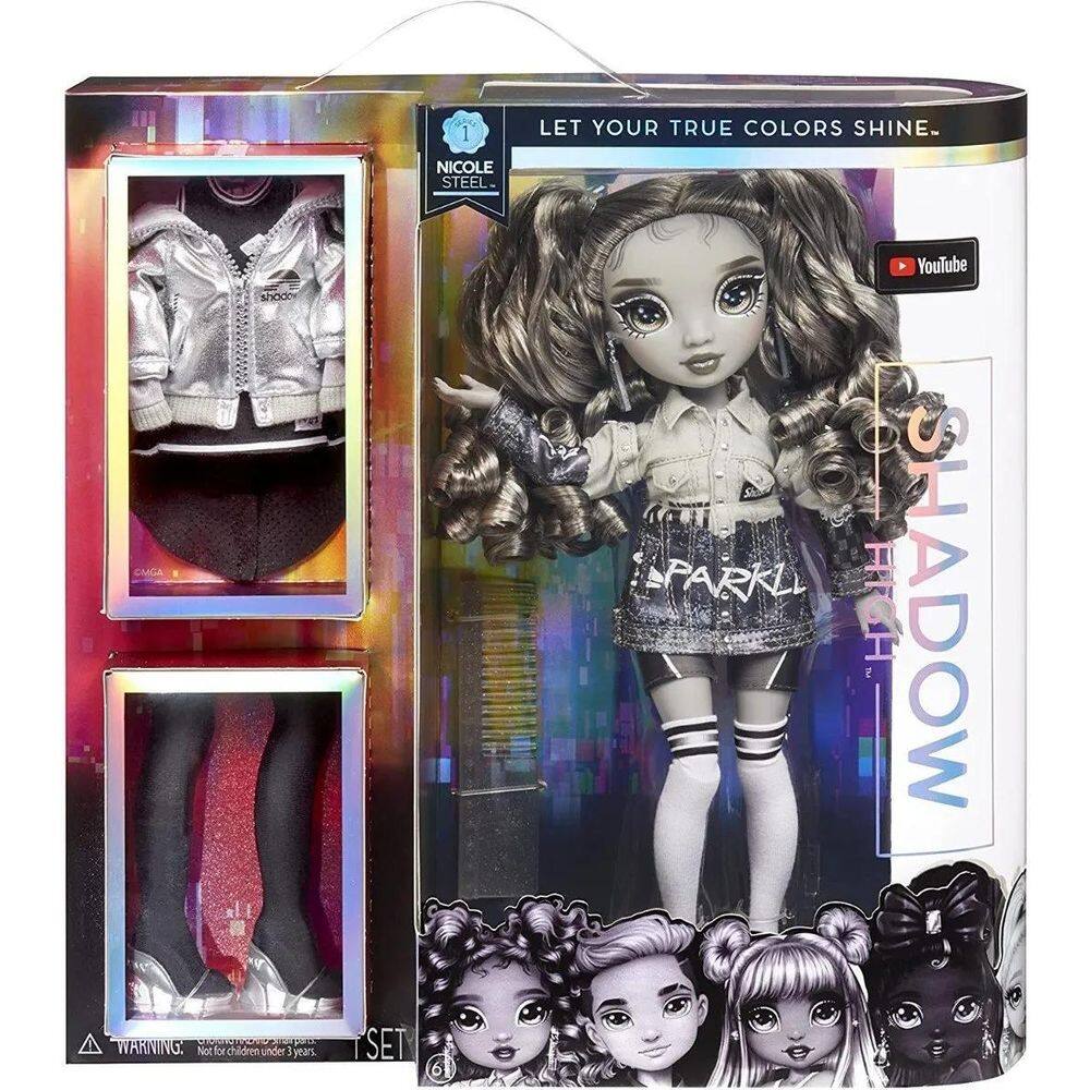 Boneca Rainbow High Shadow High Series 1 Nicole Steel