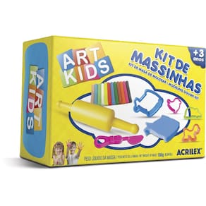 Kit de Massinha Art Kids 180gr