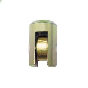 Rodizio Para Janela Bala 6Mm Com Rolamento Latao