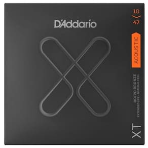 Encordoamento D`ADDARIO X para Violão Aço Fósforo Bronze 010 047 XT - XTAPB1047