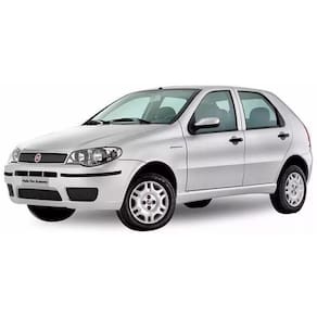 Grade Para-Choque Central Palio G3 2004 A 2010 Preto Colmeia